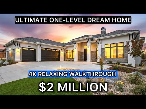 Inside the Most Extravagant One-Level Dream Home I’ve Seen | $2 Million
