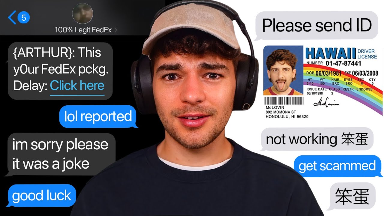 Try not to laugh: Scamming scammers for revenge