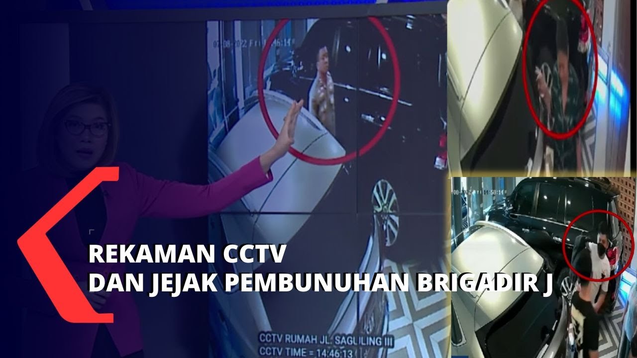Wajib Tonton! Rekaman CCTV Detik-Detik Pembunuhan Brigadir J