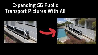 Extending/Uncropping Pictures of Buses and Trains in SG With AI!!!