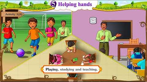 Std 5 English Sem 2 Unit 5 || HELPING HANDS ACTIVITY 1 A || હેલ્પિંગ હેન્ડ્સ પ્રવૃત્તિ 1 A