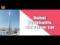 Burjkhalifa view from helicopter  ash film production