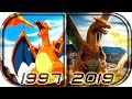 EVOLUTION of CHARIZARD 🔥in Movies Cartoons TV (1997-2019) Pokemon Detective Pikachu charizard scene