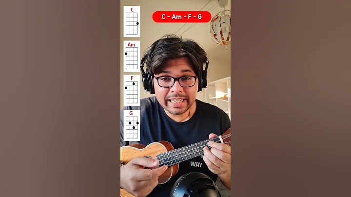 Ukulele Beginners! Learn this Chord Progression FIRST 😎 #ukeguide