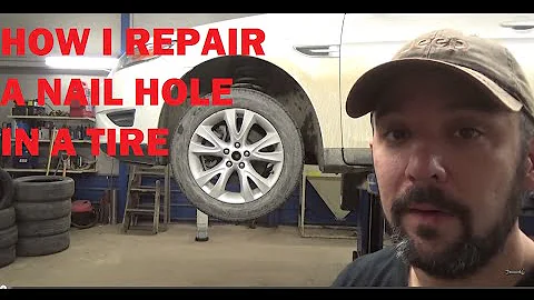 How I Patch A Tire