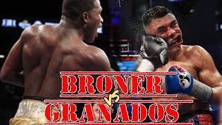 Adrien THE PROBLEM Broner contra Adrian Granados fullfight highlights Cocky Boxer vs Cockier Boxer