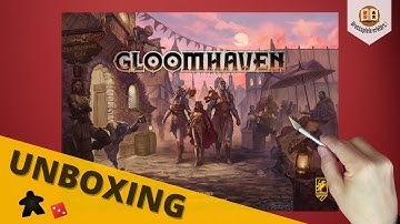 Gloomhaven: Second Edition – Unboxing without spoilers | Board game & extras
