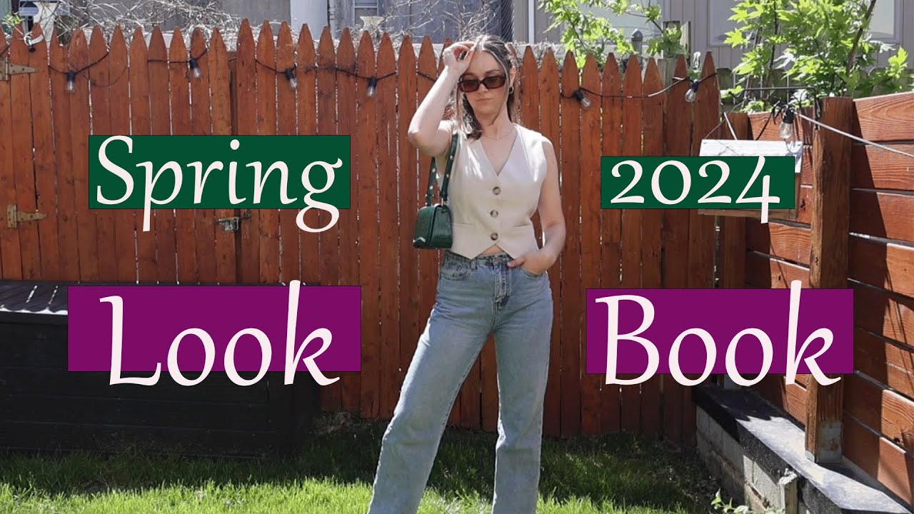 I had my Tiktok Followers pick out my Spring Wardrobe! | SPRING LOOKBOOK 2024 |