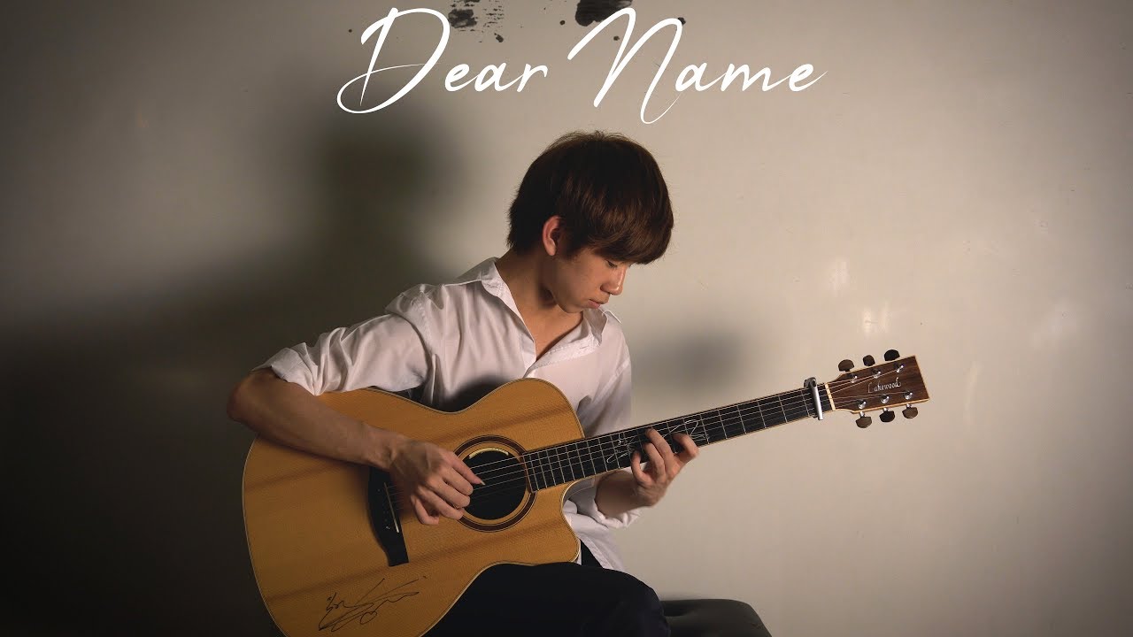 (IU) Dear Name 이름에게 - Fingerstyle Guitar Cover - YouTube