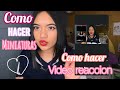 Cómo poner un video sobre otro y como hacer miniaturas 💕🖤