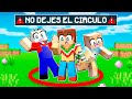 ¡Minecraft PERO NO SALGAS del CIRCULO! 😨⭕ SILVIOGAMER MINECRAFT PERO