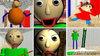 Baldi's Basics in Education and Learning ALL JUMPSCARES