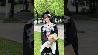 xiaofu（小付吃饱没）graduation season！#Chinesegirl#beautiful #hanfu #汉服#hanfugirl #китай