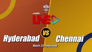 Hyderabad v Chennai, Match 33: Preview