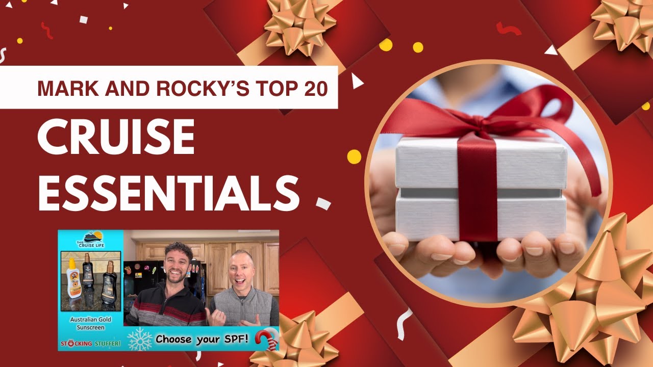 Top 20 Cruise Essentials | Stocking Stuffers and Gifts for any Cruise Lover!