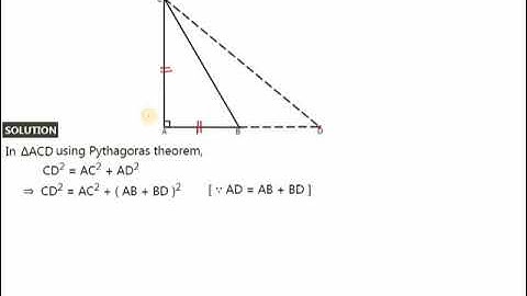 Class 9 ICSE Pythagoras Theorem |Part 6|