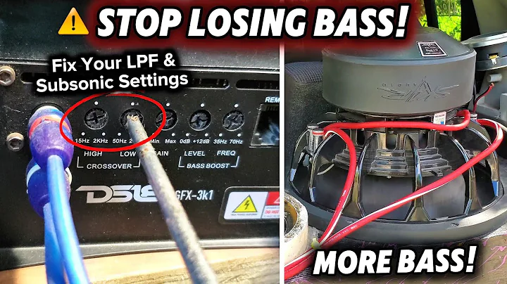 STOP LOSING BASS! The Best Subsonic & LPF Settings To Hit Harder!