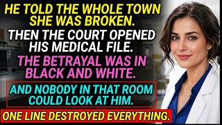 He Left Her for Being Broken. The Medical Records Exposed His Betrayal