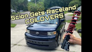 Scion XB Gets RaceLand COILOVERS!
