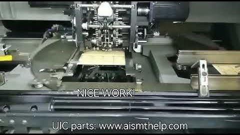 Universal Auto insertion machine 6241F VCD Seq8 ! For AI parts please contact email KC@aismthelp.com