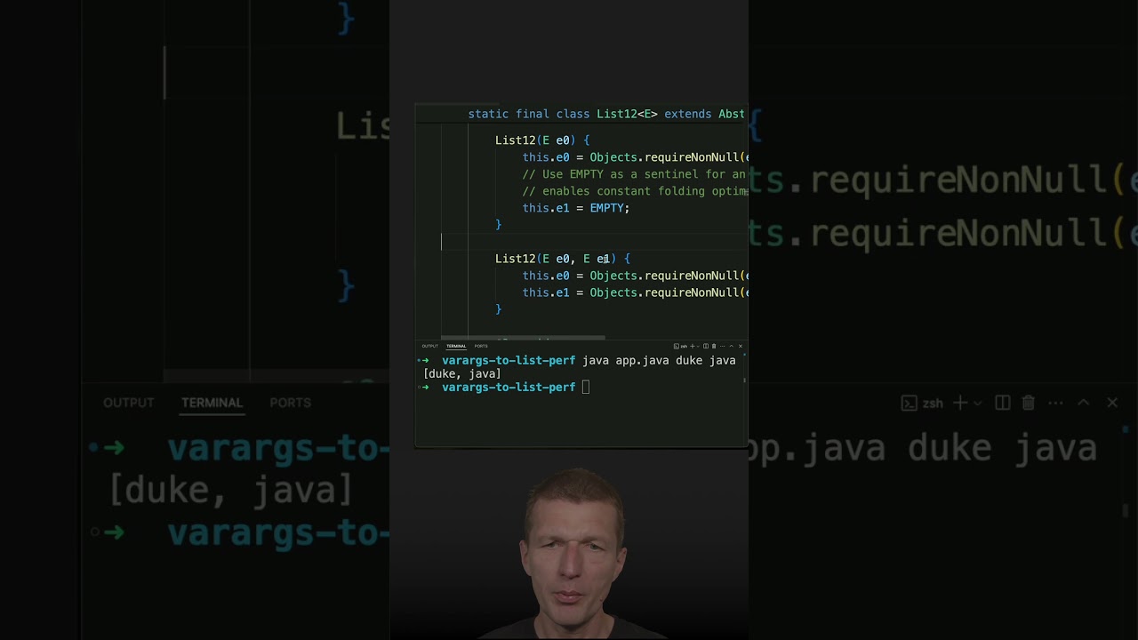List.of() with Varags Performance 