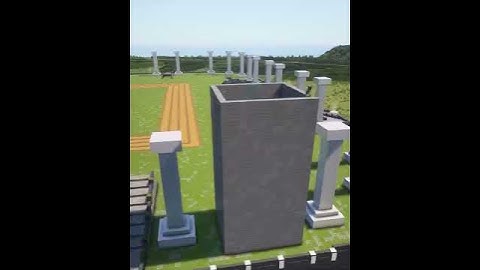 Greek Arena Part 1 | Tutorial | Timelapse build #cinematics #minecraft #build  #timelapse