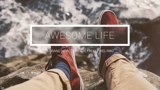 After Effects Template: Awesome Life screenshot 3