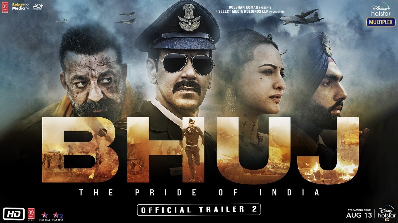 Bhuj: The Pride Of India - Official Trailer 2| Ajay D. Sonakshi S. Sanjay D. AmmyV. Nora F |13th Aug