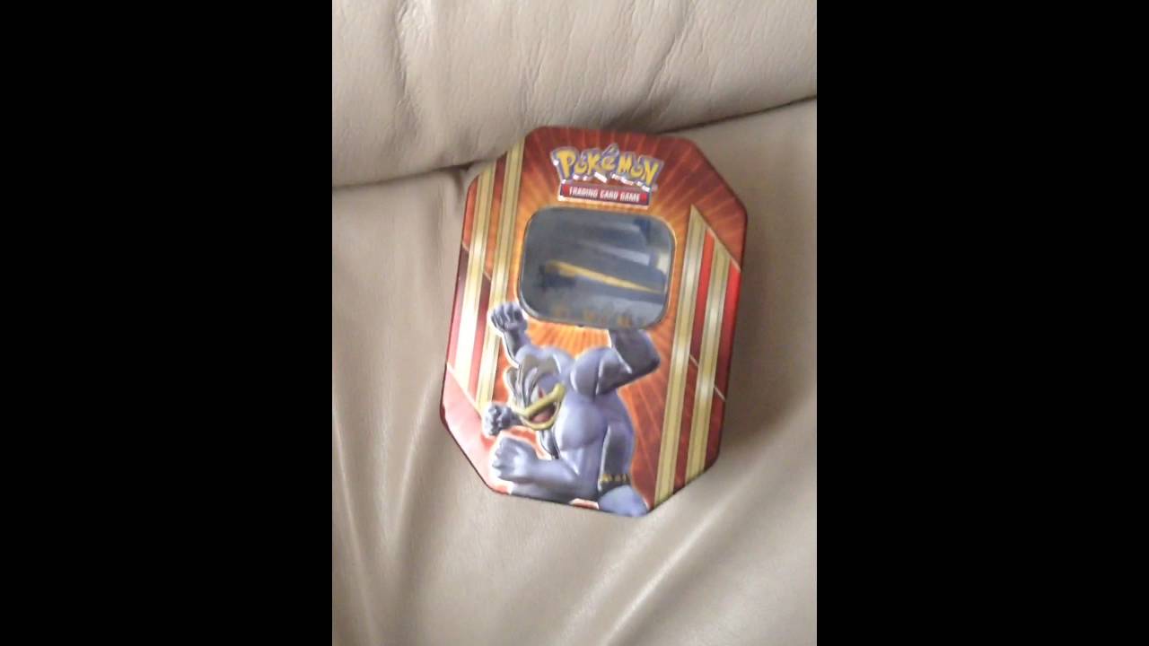 Machamp Pokemon card box - YouTube