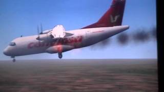 ULTIMOS MINUTOS DE CONVIASA CAJA NEGRA, AVION ATR