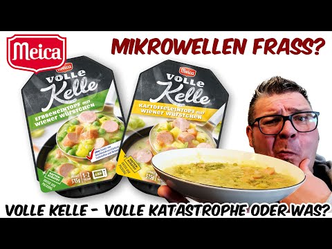 VOLLE K... atastrophe? TEST - WIE SCHMECKT VOLLE KELLE Mikrowellen ESSEN