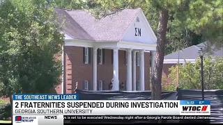 Information Two Georgia Southern fraternities under investigation Update
