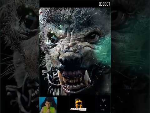 Un grupo de humanos prisioneros pelean contra orcos y lobos deformes 😦🥷