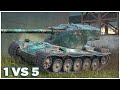 Emil I • 1 VS 5 • Realistic Battle WoT Blitz