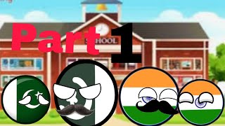 What if countryballs having P.T.M in school? [what will happen to China and Pakistan?]
