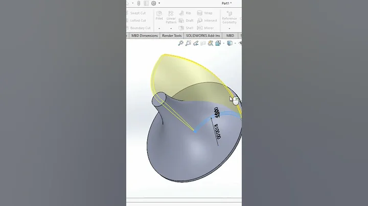 Impeller | Solidworks | 3D Part Modeling |