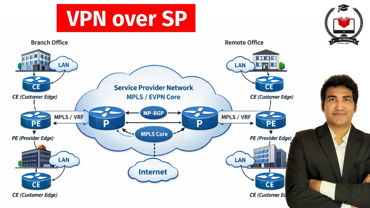 Main Technologies to Connect Multiple Sites Through Service Provider | L2VPN and L3VPN