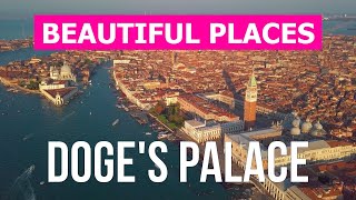 Doge's Palace from drone | 4k video | Italy, Venice from above by Beautiful Places 53 views 1 month ago 1 minute, 17 seconds