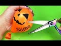 Making SLIME with BALLOONS! 💦 DIY Halloween Balloon Slime Challenge