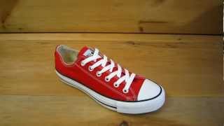 converse ox red