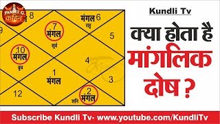 क्या होता है मांगलिक दोष ? Pandit G Kahin