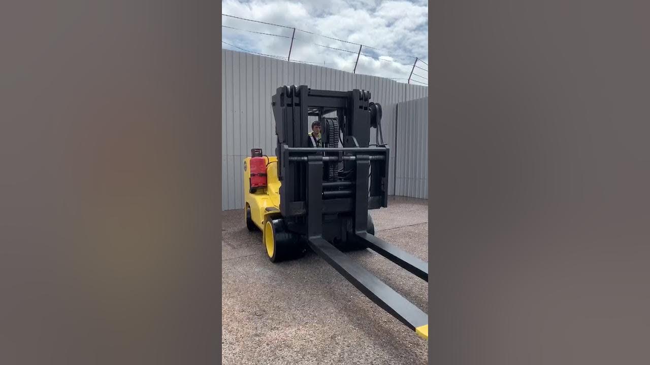 HOIST F30024 USED GAS FORKLIFT (2814) YouTube