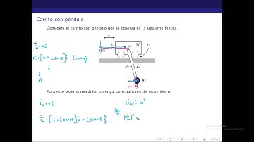 Ejemplo mecánica lagrangiana  Carrito con pendulo