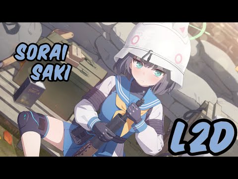 [Blue Archive] Sorai Saki L2D [ENG SUB]