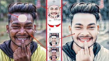 Face Ko Smooth Aur Gora kaise kare | Sketchbook Face Smooth Editing | Snapseed Photo Editing