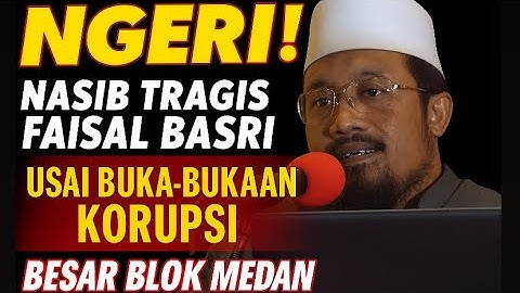 FAKTA MENGERIKAN‼️Dalang Konspirasi Kematian Faisal Basri TERUNGKAP || Ustadz Andri Kurniawan