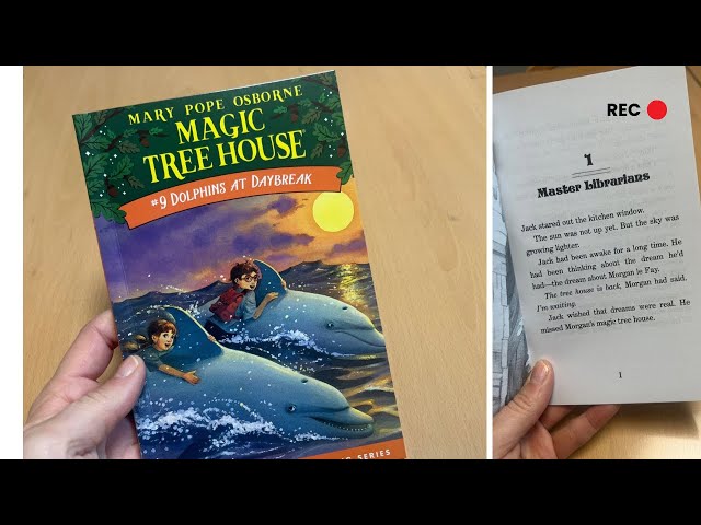 Chapter 1 “Master Librarians” of Magic Tree House #9 Dolphins At