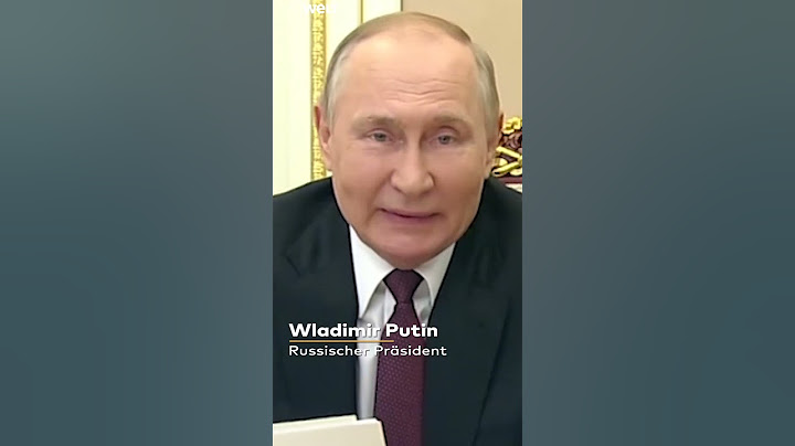 UKRAINE-KRIEG: Putins Narrativ - Die Ukraine sei nur der Rammbock der USA | WELT #Shorts