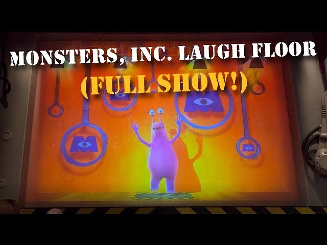 Monsters Inc. Laugh Floor at Magic Kingdom - FULL Show Experience in 4K