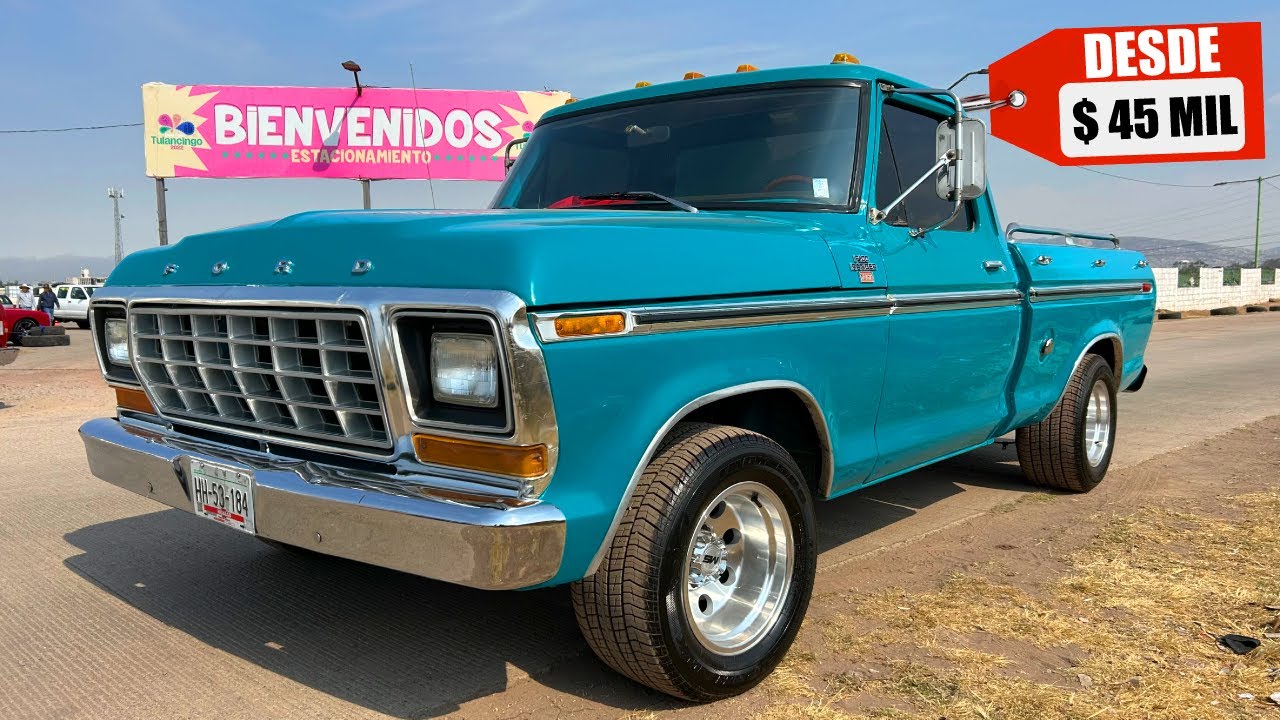 Troquitas en PELIGRO de Extinción, encontré una Ford de $45 mil, así el Tianguis de Autos Actopan